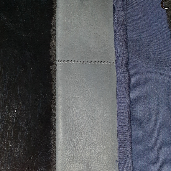 Sprung Blue fur Vest - Picture 2 of 5